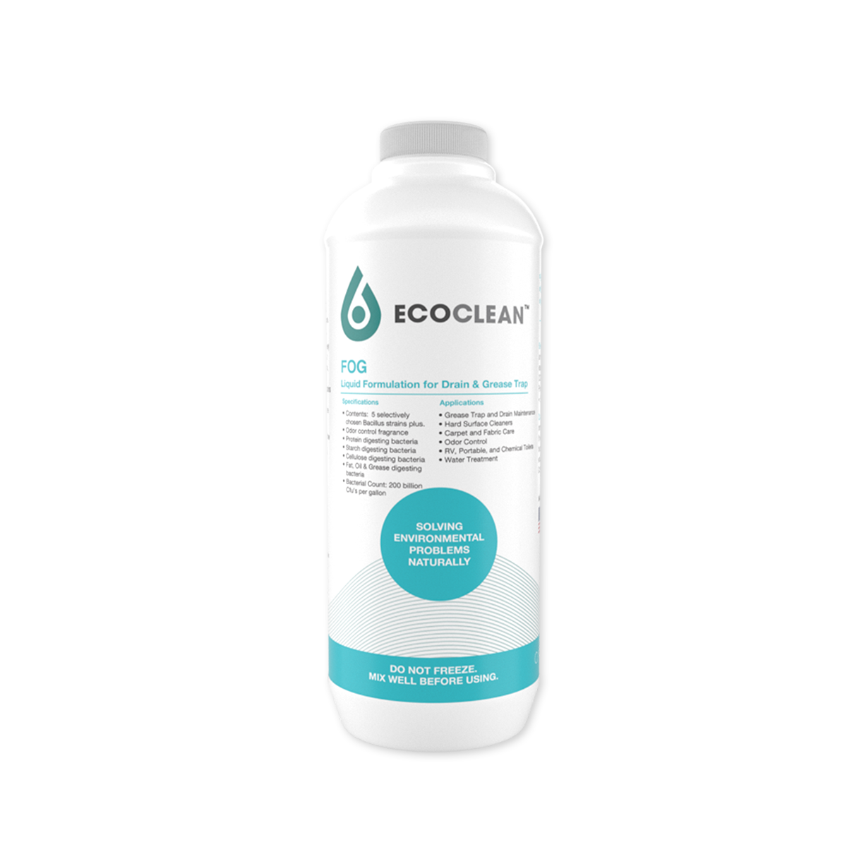 EcoClean FOG 油脂处理微生物学 (1L)