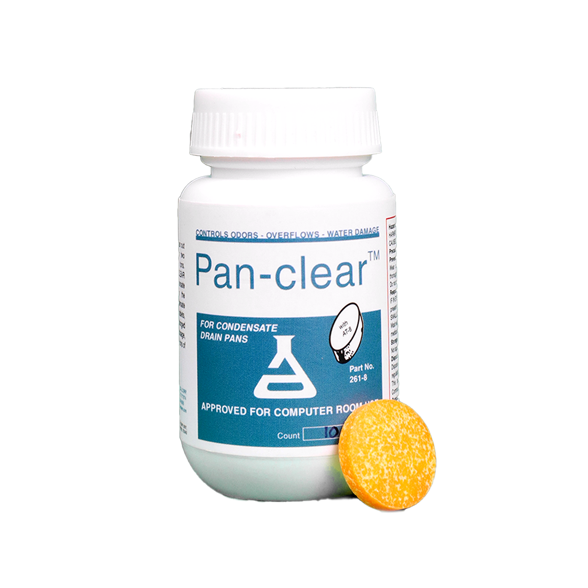 一盒 10 片 Pan Clear 药片疏通制冷冷凝器（1.5 吨机器）