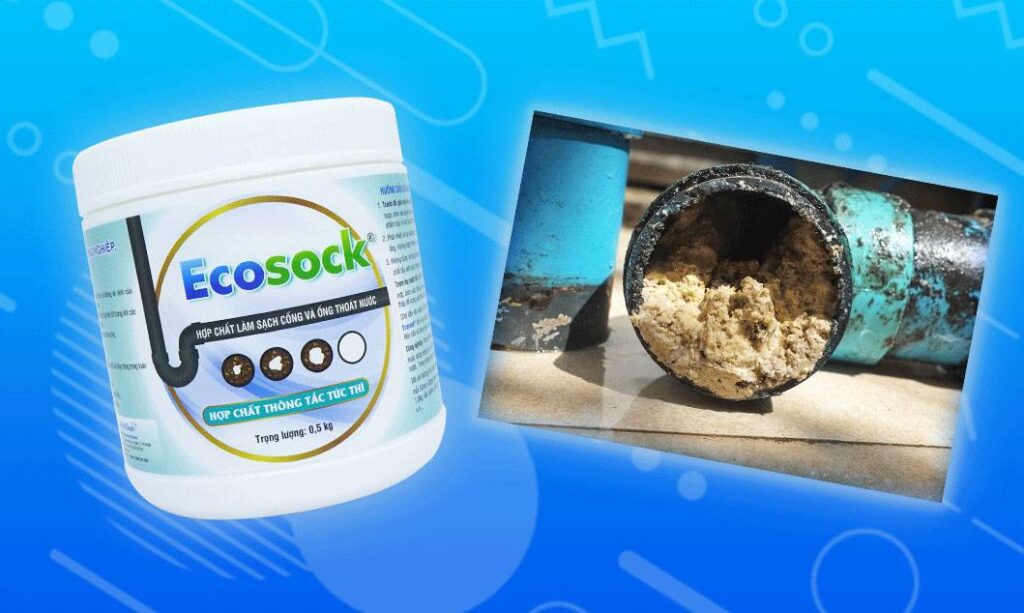 Ecosock 下水道疏通粉-极强疏通-盒装0.5kg