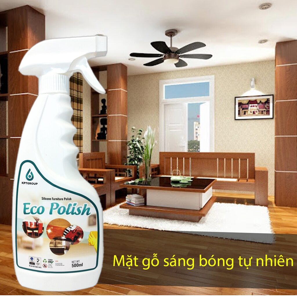 Eco Polish – 帮助清洁和抛光木制家具（500 毫升）