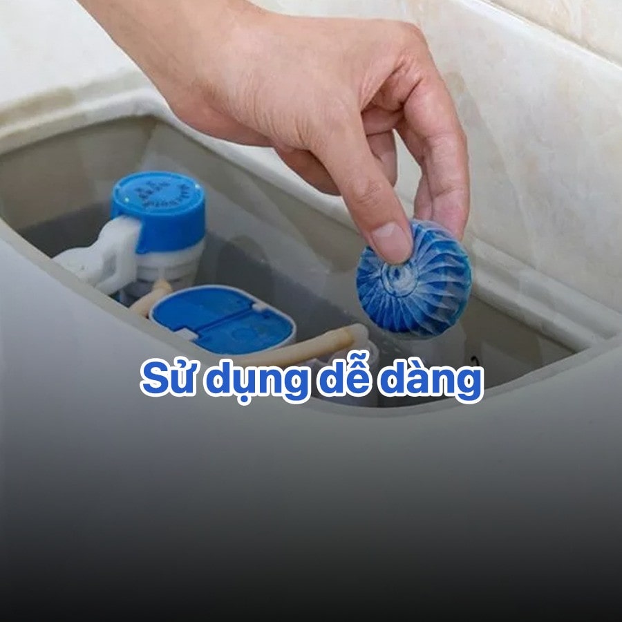 Hộp 10V Eco Toilet Tab – Viên Thả Làm Sạch, Khử Mùi Bồn Cầu