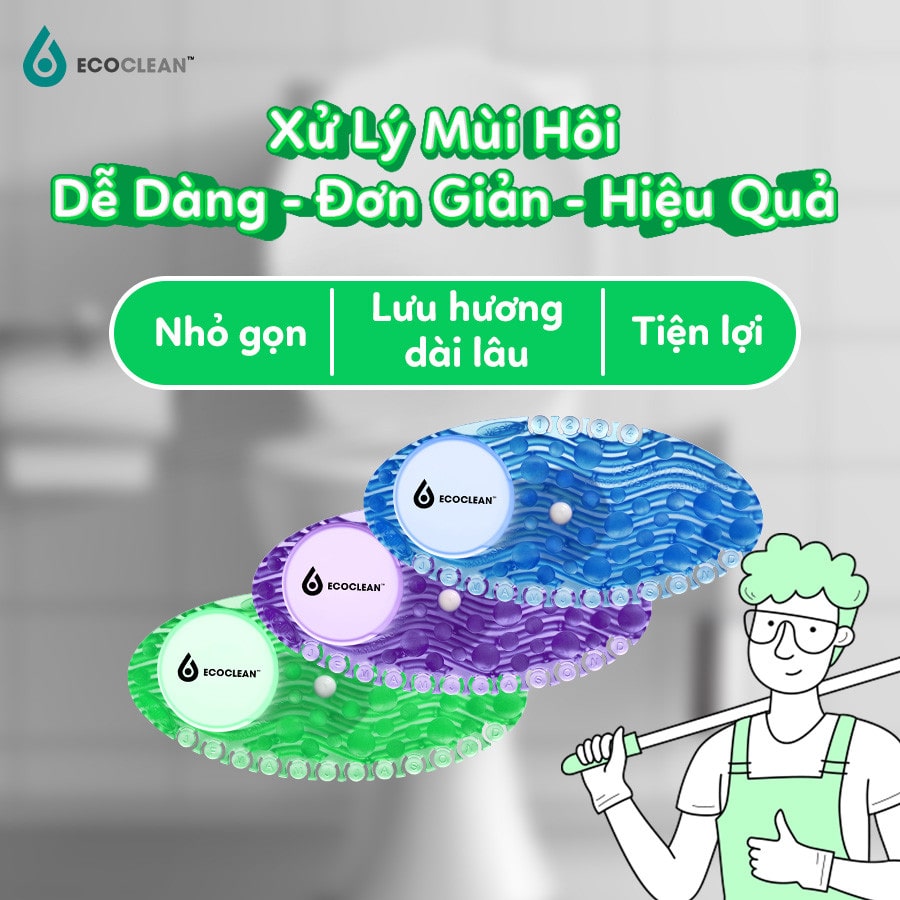 Miếng Dán Khử Mùi Tiện Lợi Curve Fresher
