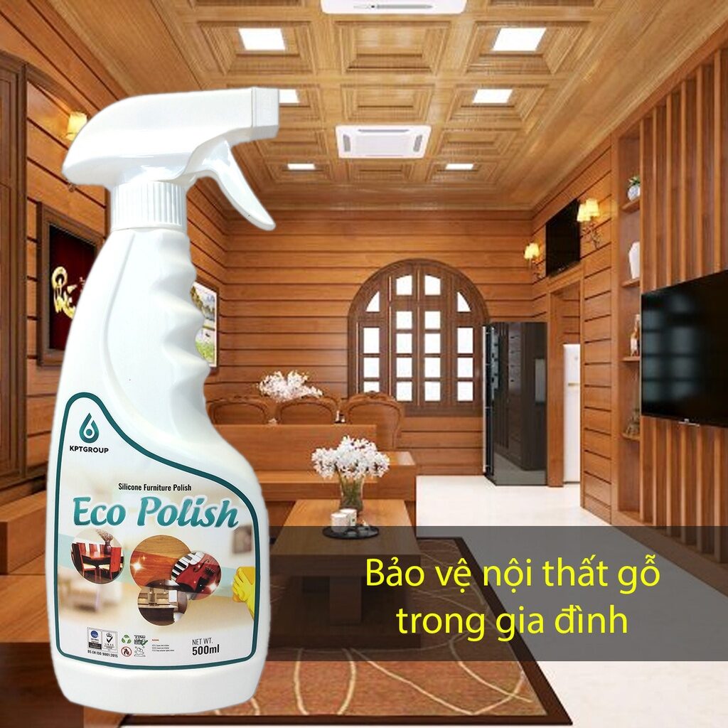 Đánh Bóng Nội Thất Gỗ – Dung Dịch Eco Polish (500ml)
