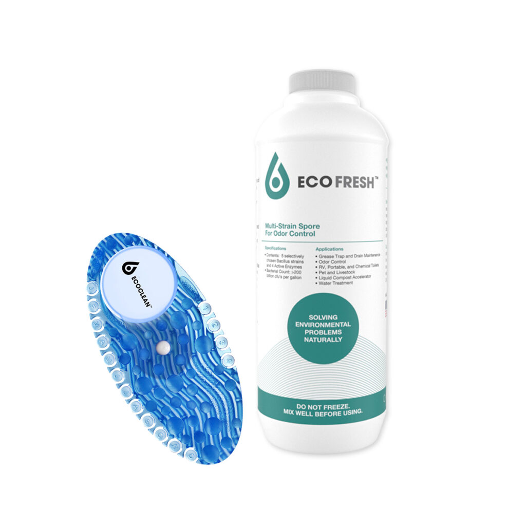 Combo Khử Mùi Vi Sinh Eco Fresh và Miếng Dán Curve Fresher