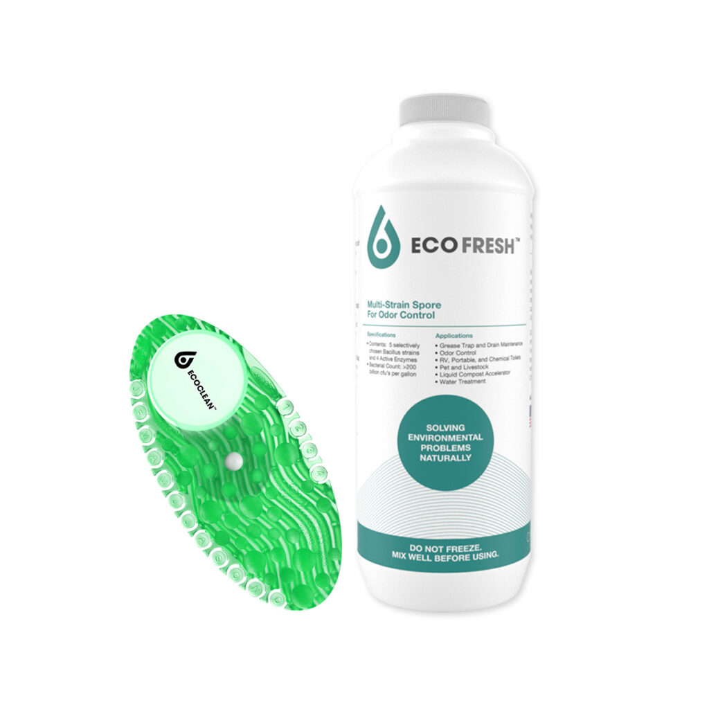 Combo Khử Mùi Vi Sinh Eco Fresh và Miếng Dán Curve Fresher