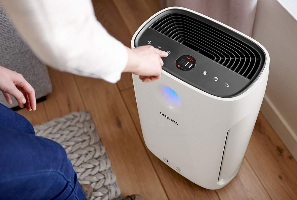 Sử dụng máy lọc không khí
