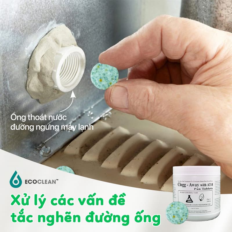 thông tắc đường ngưng máy lạnh