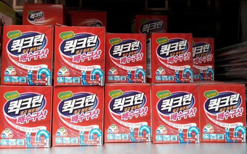 Bột thông bồn cầu thương hiệu Hàn Quốc