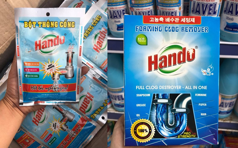 Thuốc thông cống Hando