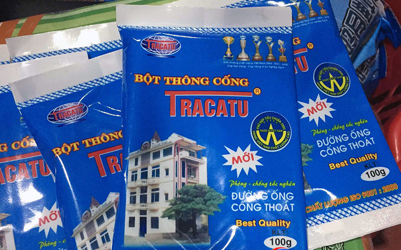 Thuốc thông bồn cầu Tracatu