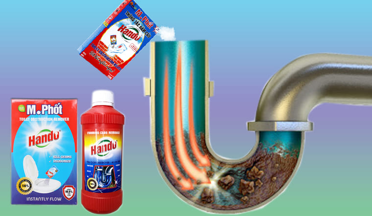 Sử Dụng Nước Thông Cống Hando Có Thật Sự Hiệu Quả?