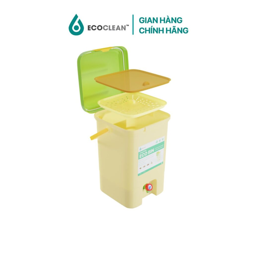 Thùng Ủ Phân Hữu Cơ Eco Bin 21 Lít